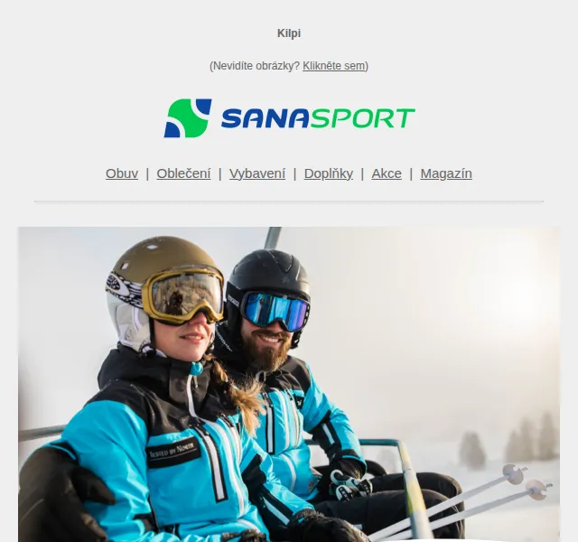 Sanasport: Kilpi vyhnalo slevy do nebeských výšek – červen 2026 | Nuslet.cz