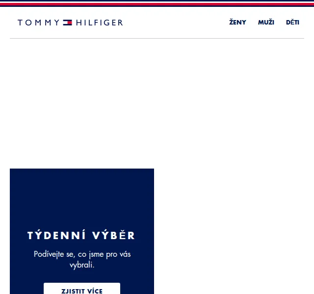 Tommy Hilfiger: Týdenní výběr triček a polokošil – červen 2026 | Nuslet.cz