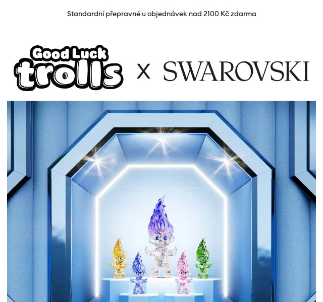 Swarovski: Figurky Good Luck Trolls – červen 2026 | Nuslet.cz