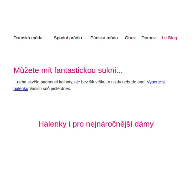 Blancheporte: -30 % na halenky – červen 2026 | Nuslet.cz