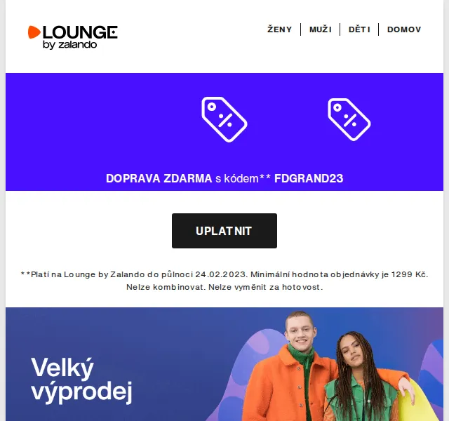 Lounge by Zalando: Superdry, Timberland až 75 % – červenec 2026 | Nuslet.cz