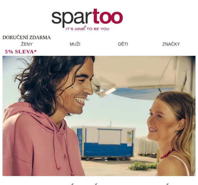 Spartoo: 5% sleva navíc na kabáty – červen 2026 | Nuslet.cz