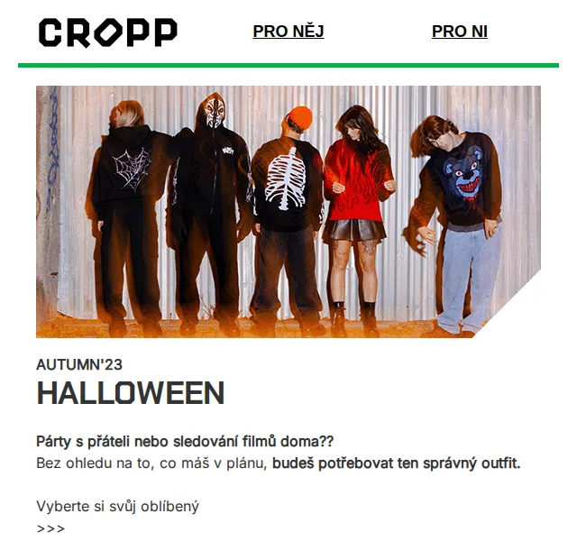 Cropp Halloween sleva – červen 2026 | Nuslet.cz