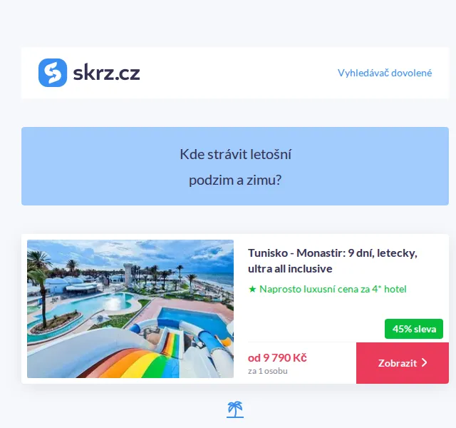 Vánoce na Skrz: Last minute zájezdy od 9 790 Kč – červenec 2026 | Nuslet.cz