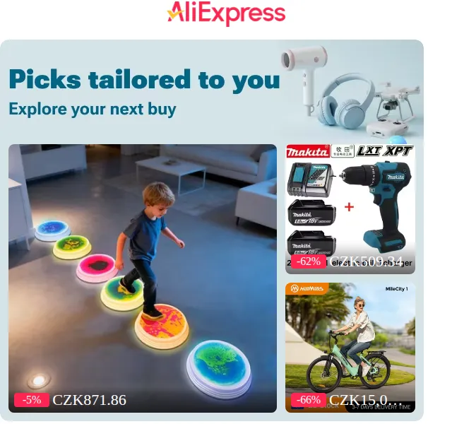 AliExpress: Slevy až 73 % – duben 2026 | Nuslet.cz