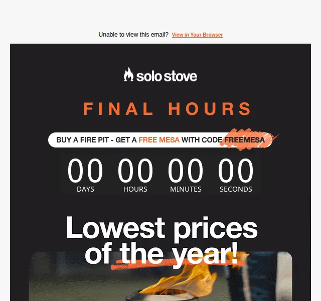 Solo Stove EU: Black Friday akce končí – červen 2026 | Nuslet.cz
