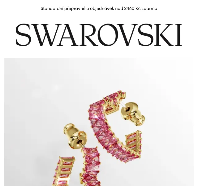 Swarovski: slevy až 30 % na náušnice – červen 2026
