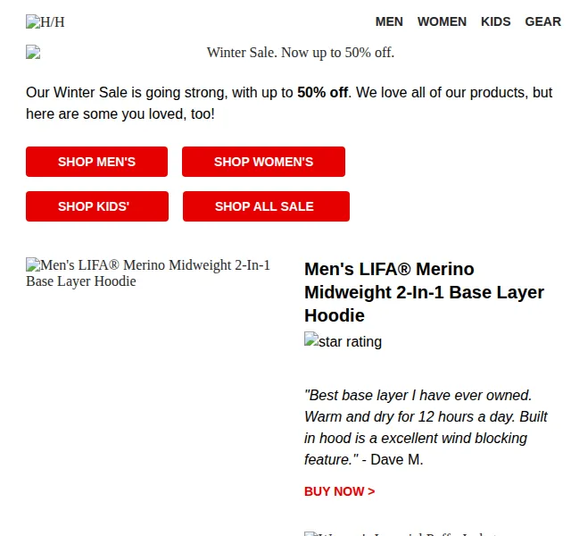 Helly Hansen: až 50% sleva na Winter Sale – červenec 2026 | Nuslet.cz
