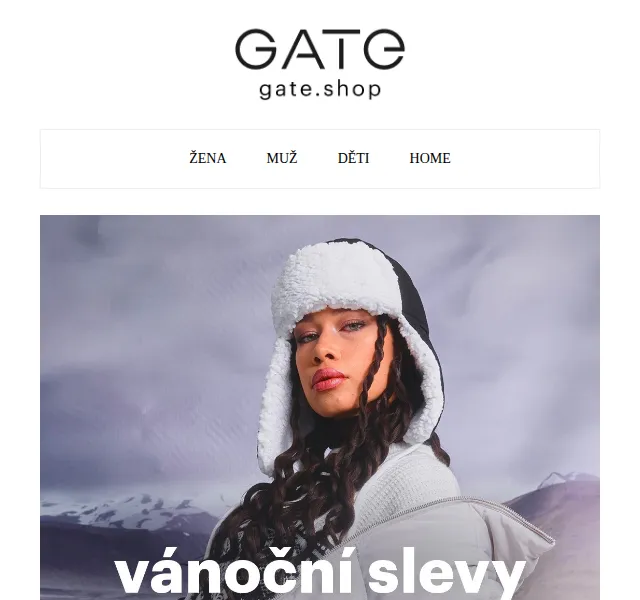 gate.shop: zimní slevy až -70 % – červen 2026 | Nuslet.cz