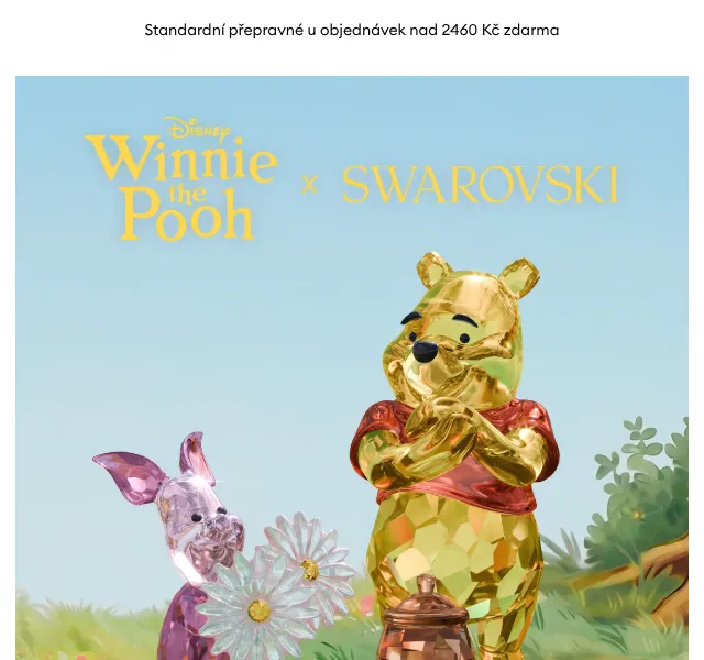 Swarovski: Kolekce Disney Winnie the Pooh – červenec 2026 | Nuslet.cz