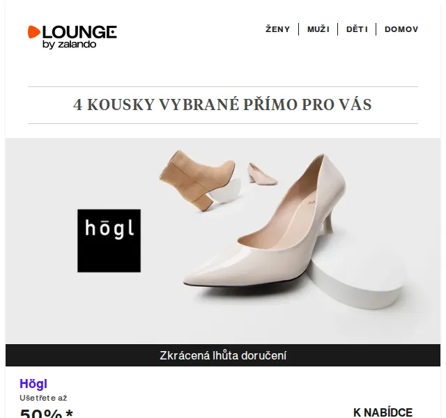 Lounge by Zalando: Högl, Caminari a Selected Femme – červen 2026 | Nuslet.cz