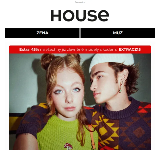 HOUSE: Sezónní výprodej až -50 % – červen 2026 | Nuslet.cz