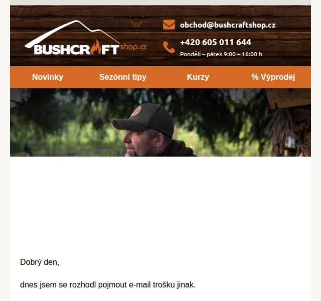 Bushcraftshop: Peltonen nůž, Fjällraven batohy – červen 2026 | Nuslet.cz