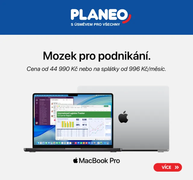 Planeo: MacBook Pro super cena – květen 2026 | Nuslet.cz