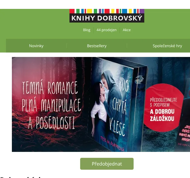 KnihyDobrovsky.cz: Novinky květen 2026 – sleva až 25 % | Nuslet.cz