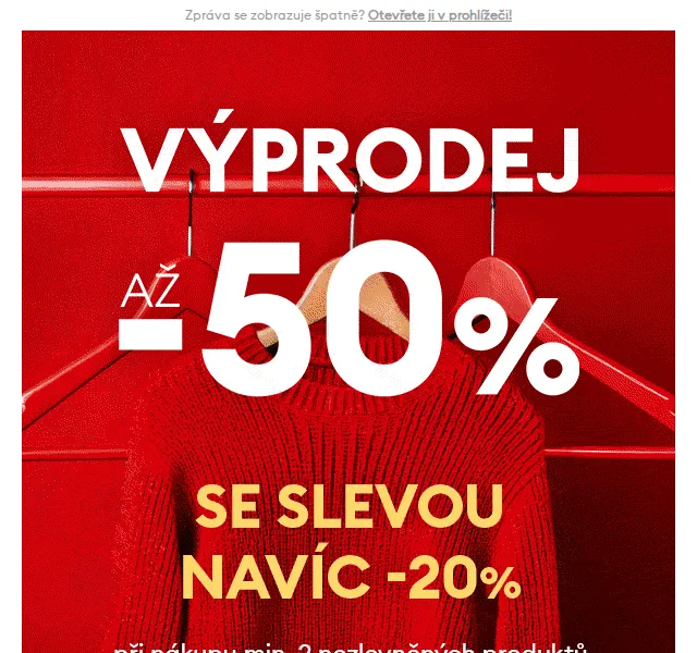 Sinsay: NAVÍC -20 % na Výprodej až -50 % – červen 2026 | Nuslet.cz