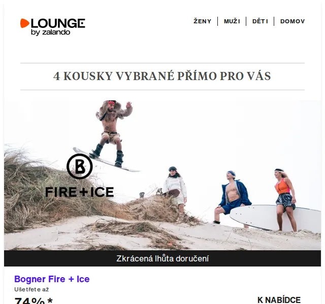 Lounge by Zalando: Bogner, Vans, DKNY se slevou až 75 % – červen 2026 | Nuslet.cz