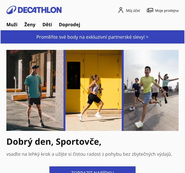 Decathlon: běžecké boty Jogflow od 379 Kč – červenec 2026 | Nuslet.cz