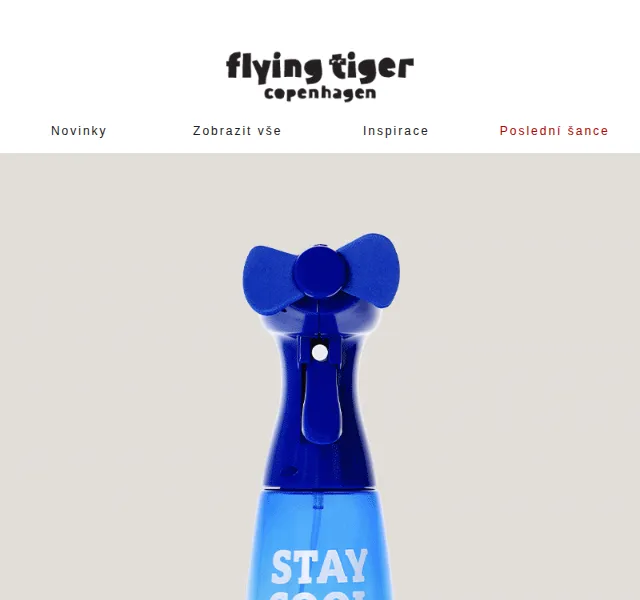 Flying Tiger Copenhagen: stylové ventilátory – červen 2026 | Nuslet.cz