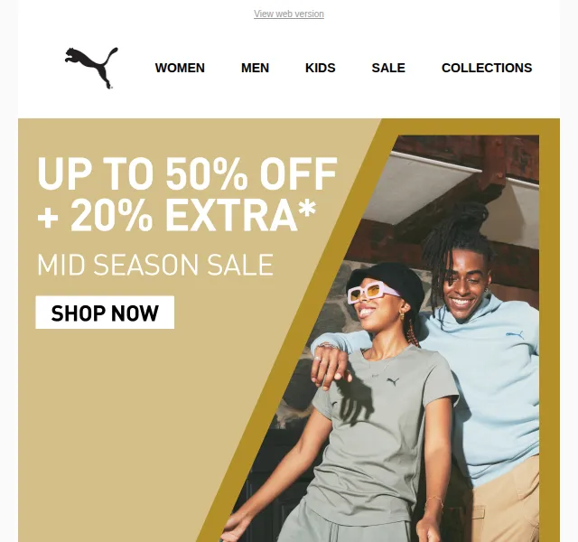 PUMA: sleva až 50 % + 20 % extra na výprodej – červen 2026 | Nuslet.cz