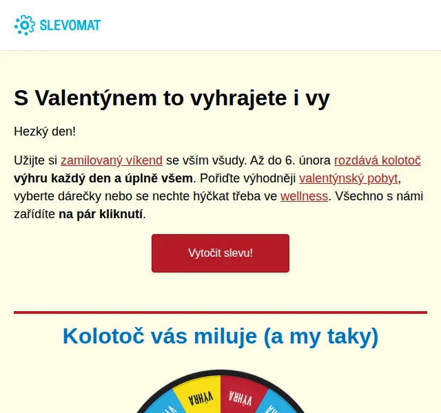 Slevomat: valentýnské kredity a pobyty – červen 2026 | Nuslet.cz