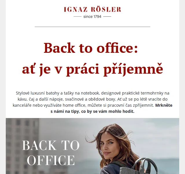 Ignazrosler.cz: Stylové batohy, termohrnky a boxy – červen 2026 | Nuslet.cz