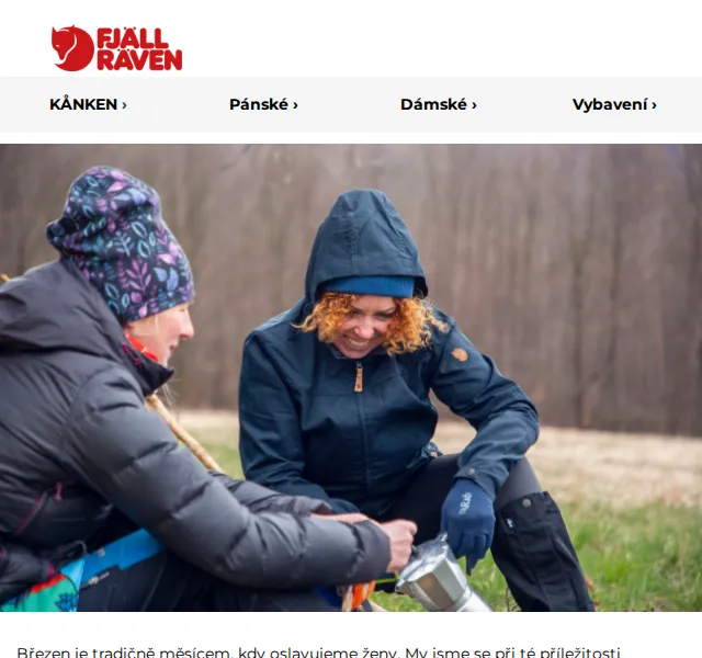 Fjallraven-shop: Rozhovor s Vlaďkou Vintr – březen 2026 | Nuslet.cz
