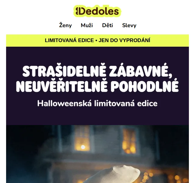 Dedoles.cz: Halloween limitovaná edice – červen 2026 | Nuslet.cz