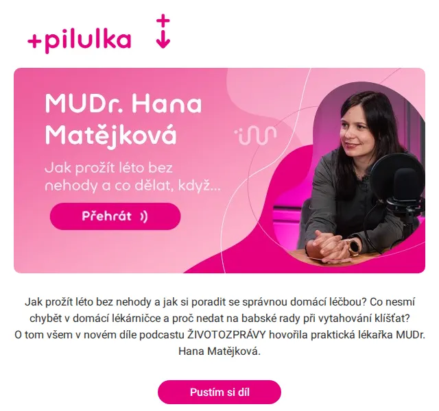 Pilulka.cz: Jak prožít léto bez nehody – červenec 2026 | Nuslet.cz