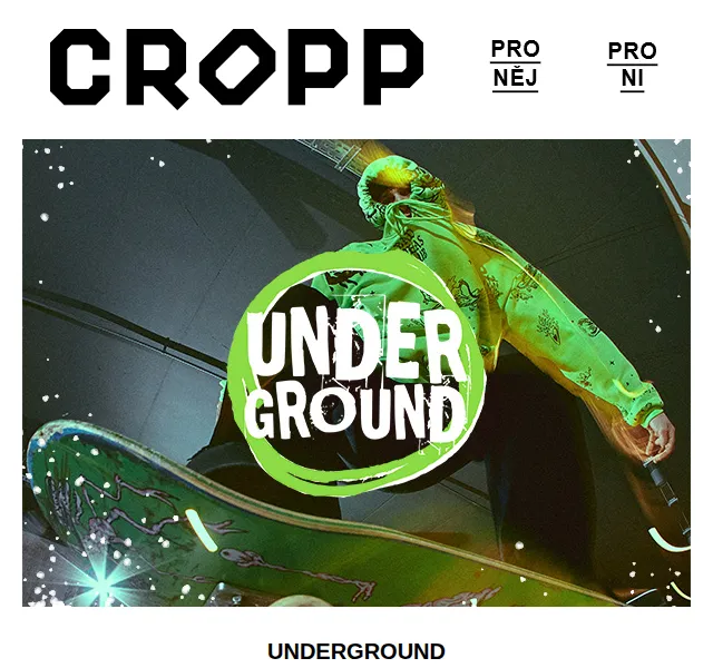 Cropp: Nová underground kolekce – červen 2026 | Nuslet.cz