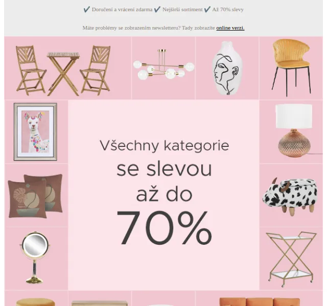 Beliani: Všechny kategorie až do 70% slevy – červen 2026 | Nuslet.cz