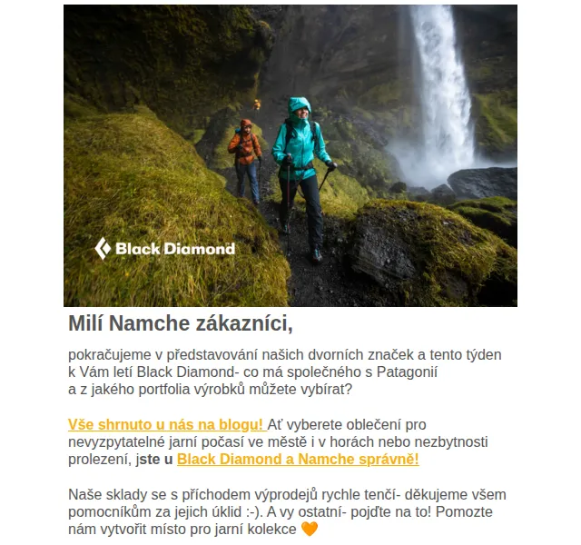 Namcheshop: Black Diamond slevy až 50% – červen 2026 | Nuslet.cz