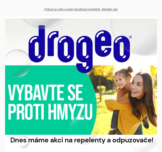 Drogeo: repelenty a odpuzovače – červen 2026 | Nuslet.cz
