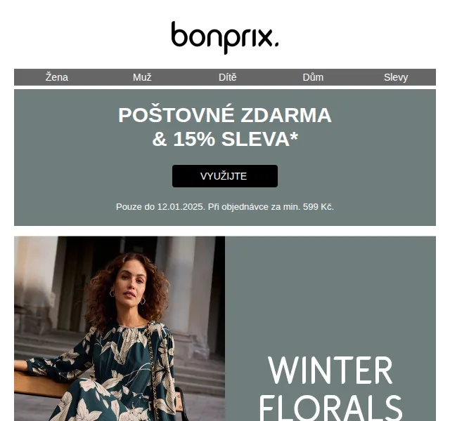 bonprix: 15% sleva a poštovné zdarma – červen 2026 | Nuslet.cz