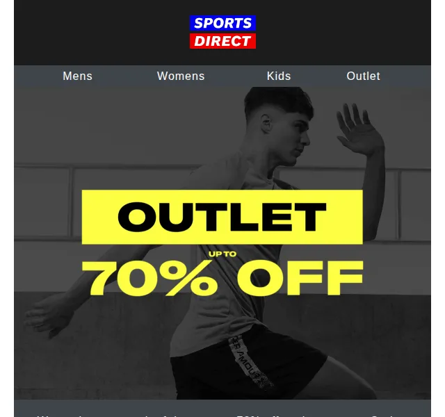 Sportsdirect.com: Outlet slevy až 70 % – červen 2026 | Nuslet.cz