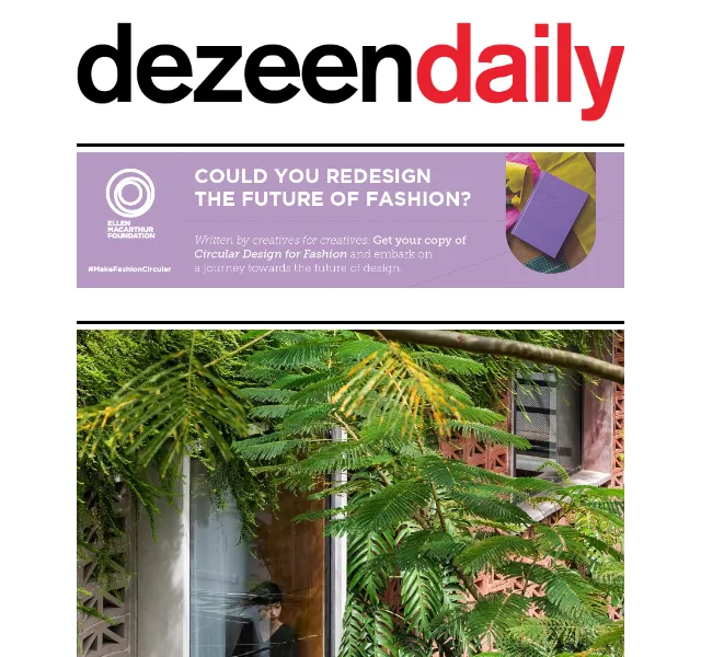 Dezeen Daily: nová kolekce architektury – červenec 2026 | Nuslet.cz