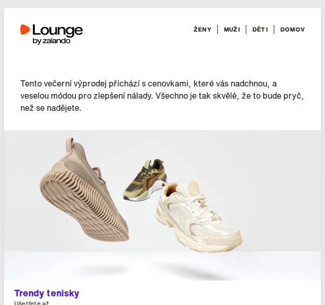 Lounge by Zalando: Sleva až 80 % – červen 2026 | Nuslet.cz