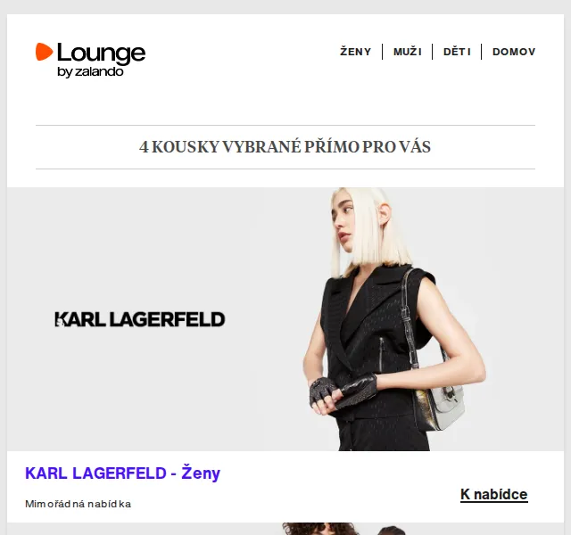 Lounge by Zalando: KARL LAGERFELD, DKNY & Disney – červen 2026 | Nuslet.cz