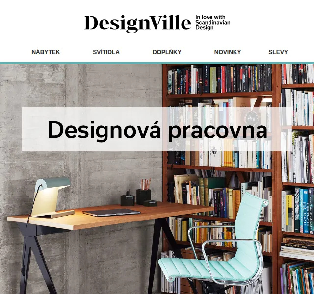 DesignVille: Designová pracovna – červen 2026 | Nuslet.cz