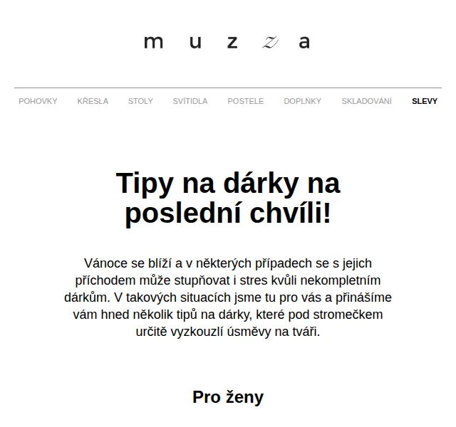 MUZZA: Tipy na dárky pro zútulnění domova – červen 2026 | Nuslet.cz