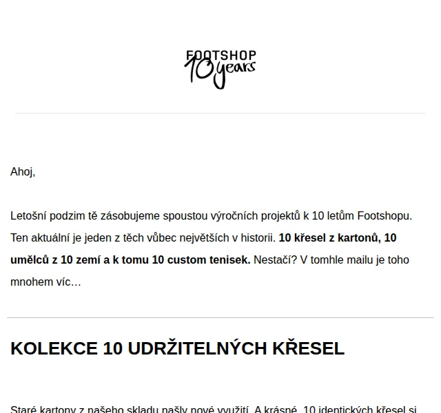 Footshop: limitovaná kolekce křesel + Reebok hoodies – prosinec 2021 | Nuslet.cz