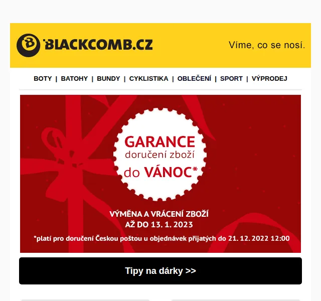 Blackcomb.cz: Dárky pod stromeček s Roxy, Burton a Vans – červen 2026 | Nuslet.cz