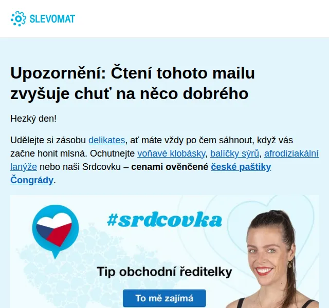 Slevomat: České paštiky Čongrády a delikatesy – červen 2026 | Nuslet.cz
