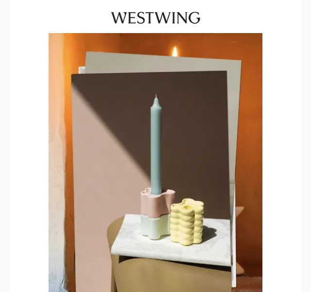 Westwing: Edice svíček 250+ kusů – duben 2026 | Nuslet