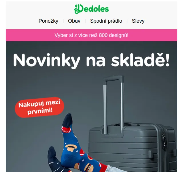 Dedoles: Nové ponožky a obuv – červen 2026 | Nuslet.cz