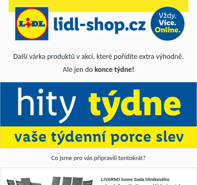 Lidl: Hity týdne se slevami až 46 % – březen 2026 | Nuslet.cz
