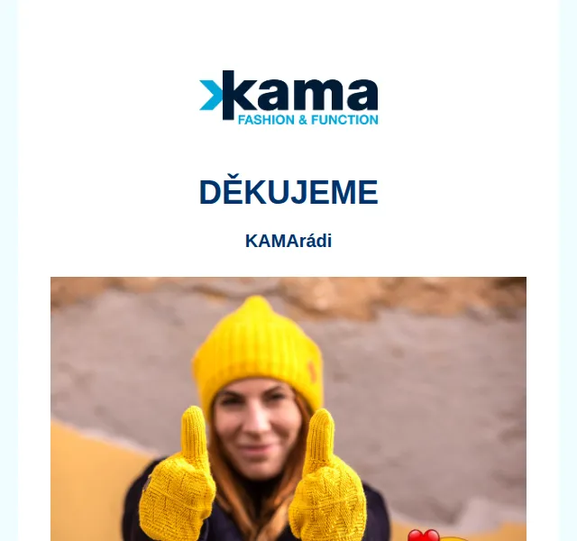 KAMA: Dárkové sety se slevou až 25 % (15% + 10 %) – červen 2026 | Nuslet.cz