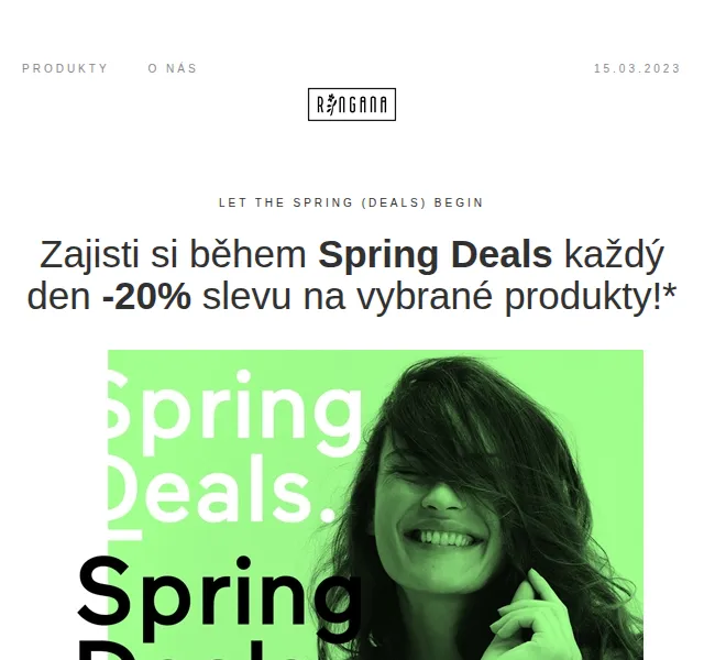 RINGANA: Až -20 % na Spring Deals – červen 2026 | Nuslet.cz