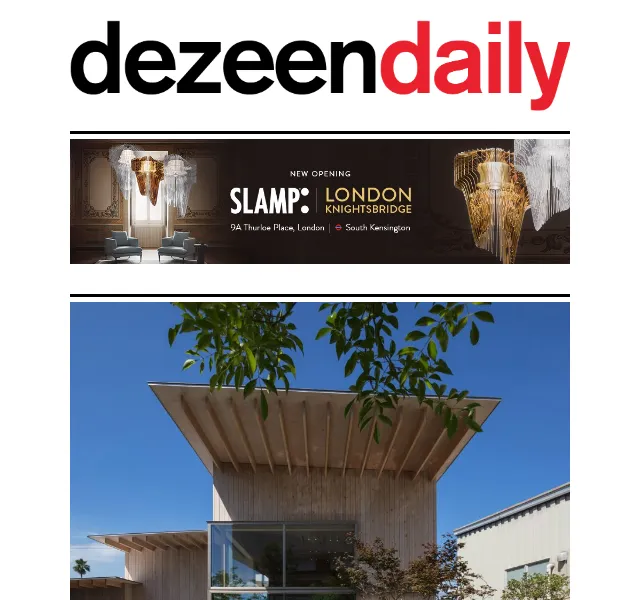 Dezeen Daily: Nová kolekce designu a architektury – červen 2026 | Nuslet.cz