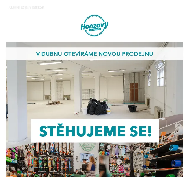 Honzovy Longboardy: Nová prodejna a sklad – červen 2026 | Nuslet.cz